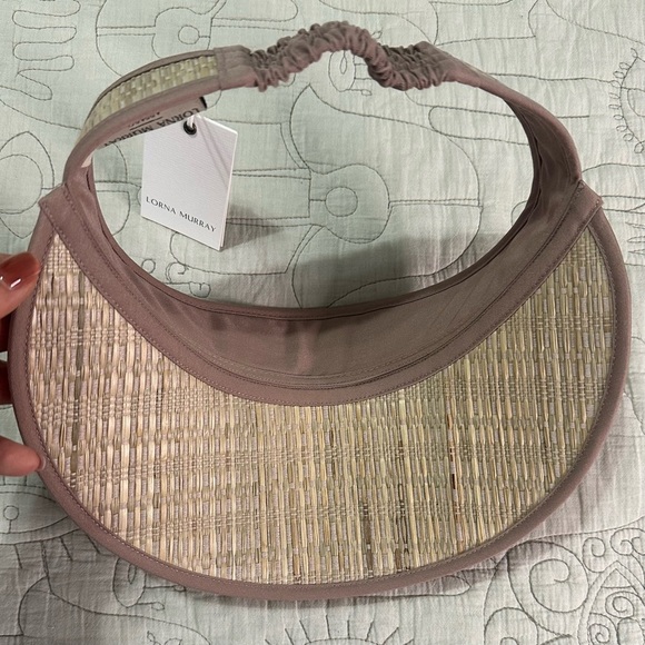 Lorna Murray Sunshine Midi Sun Visor in Clovelly Natural Sz Large Elastic main image 5